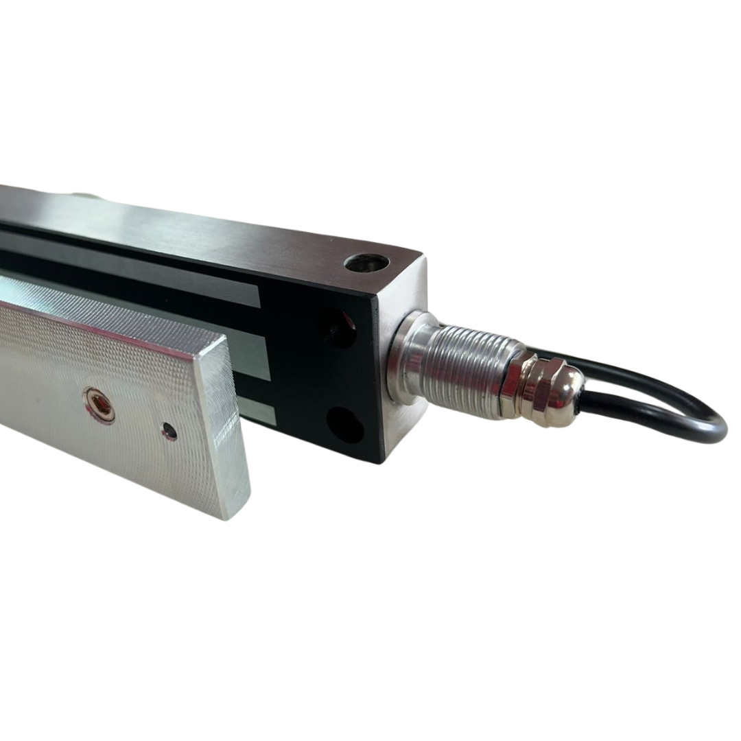 Cerradura magnética de 600lbs IP68 para puerta en exterior JS-280WF