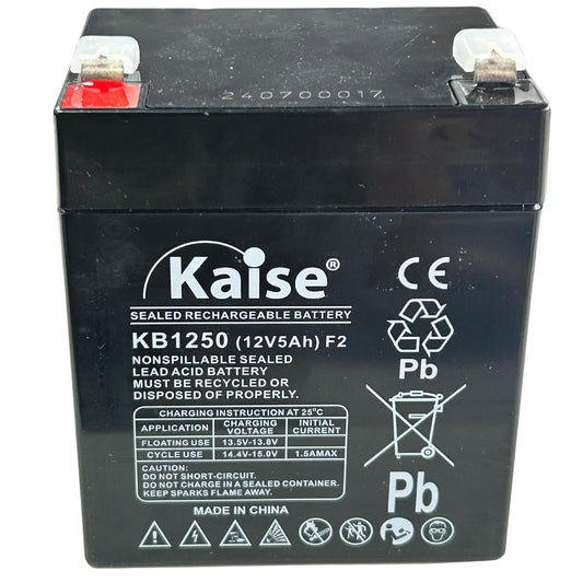 Batería sellada de ácido plomo 12V 5AH