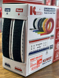 Velcro autoadhesivo negro en rollo de 2.5M Kuwes KMGT-DS4-2025