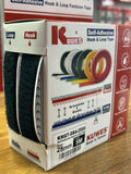 Velcro autoadhesivo negro en rollo de 5M Kuwes KMGT-DS4-2550