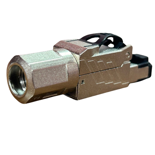 Conector RJ45 blindado CAT7 STP de 10G para montaje sin herramienta Kuwes KSNT-FTFS7-STP