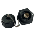 Conector unión BNC waterproof IP68 Kuwes KSNT-WP-BNC-F