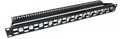 Patch panel vacío 24 puertos para redes CAT6A UTP STP Kuwes KSNTF24-C6A-B-BK