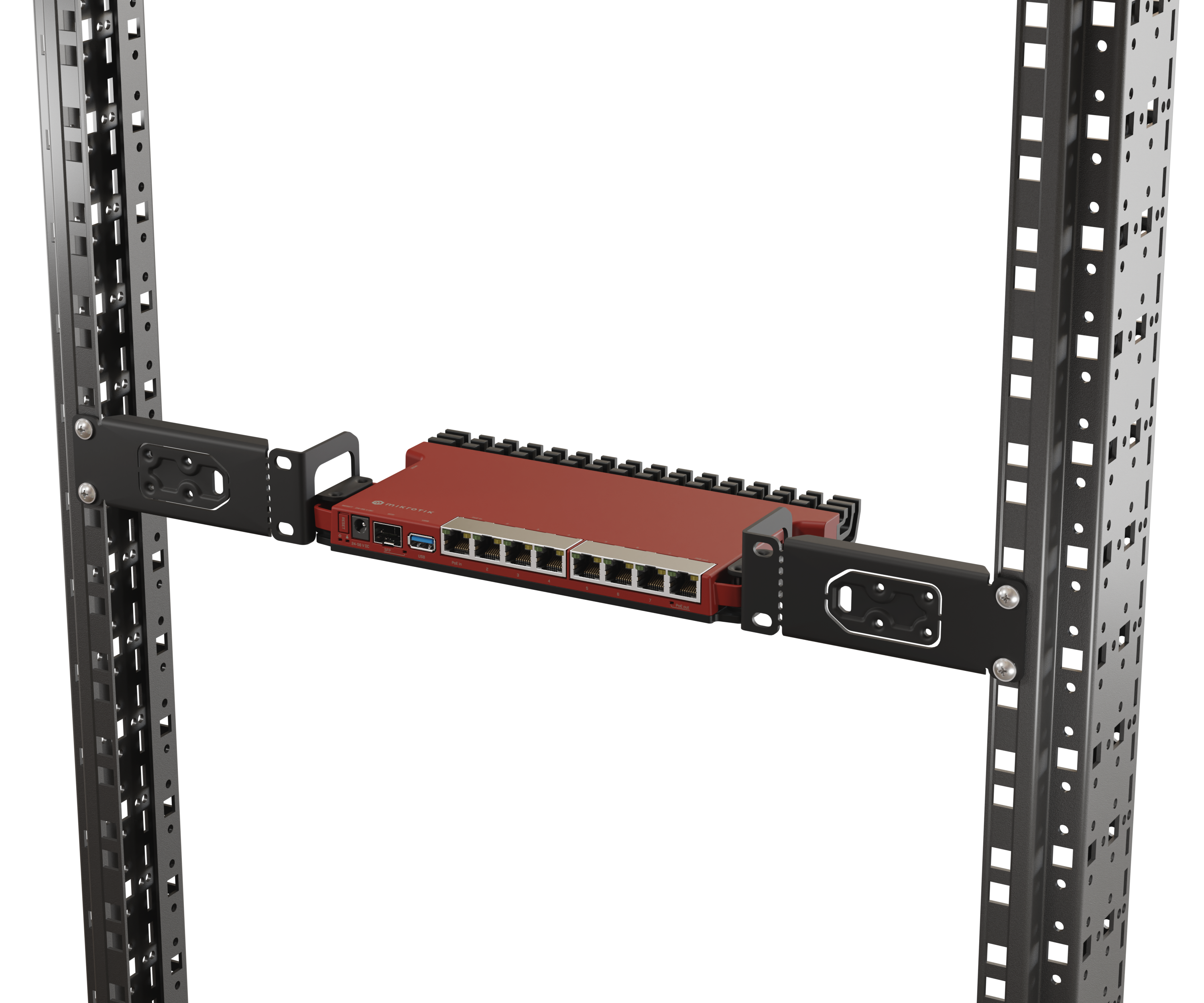Router Mikrotik L009UiGS-RM 2.5G SFP y 8 puertos Gigabit