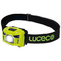 Linterna frontal recargable Luz LED Luceco LILH15P65