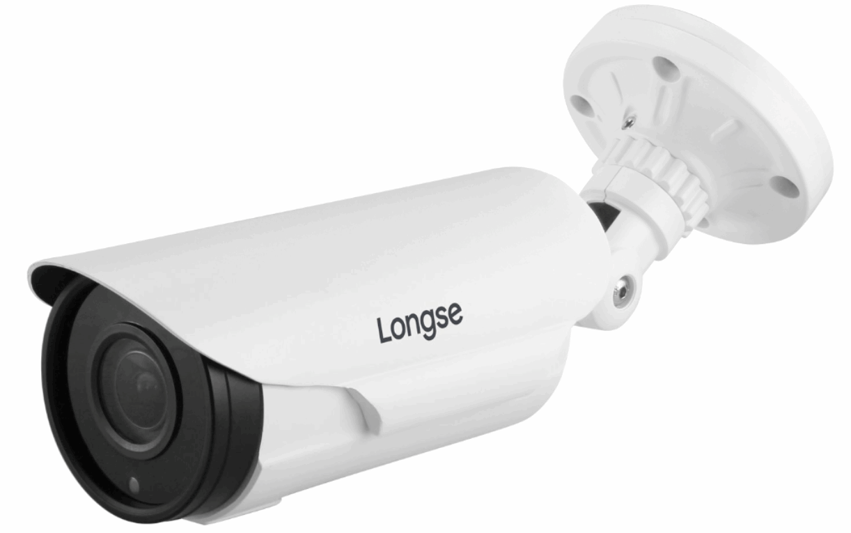 Cámara Bala IP de 2MP lente varifocal IP66 40M IR – LIN60SF200 Longse