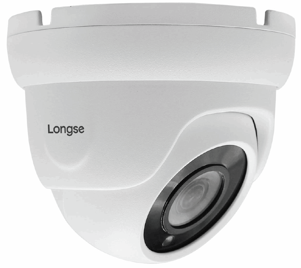 Cámara Domo IP de 5MP IP66 20M IR PoE – LIRDBASS500 Longse