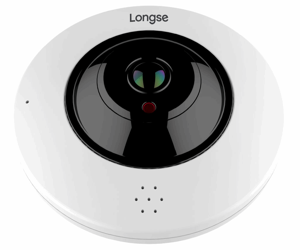 Cámara IP Ojo de Pez de 12MP 1.77mm 20M IR SD Audio – LMDES1200 Longse