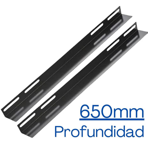 Bracket tipo L para gabinetes, profundidad de 650mm