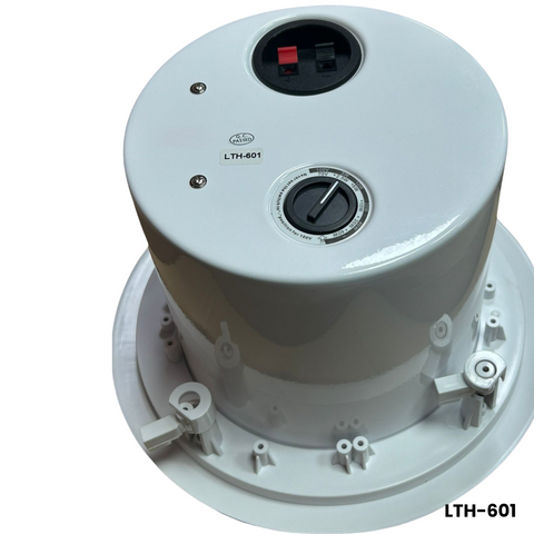 Bocina empotrable de techo LTH-601 70/100V, 8Ω 40W