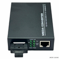 Convertidor de medios de fibra óptica dúplex monomodo SC gigabit 40km MCSC-131040