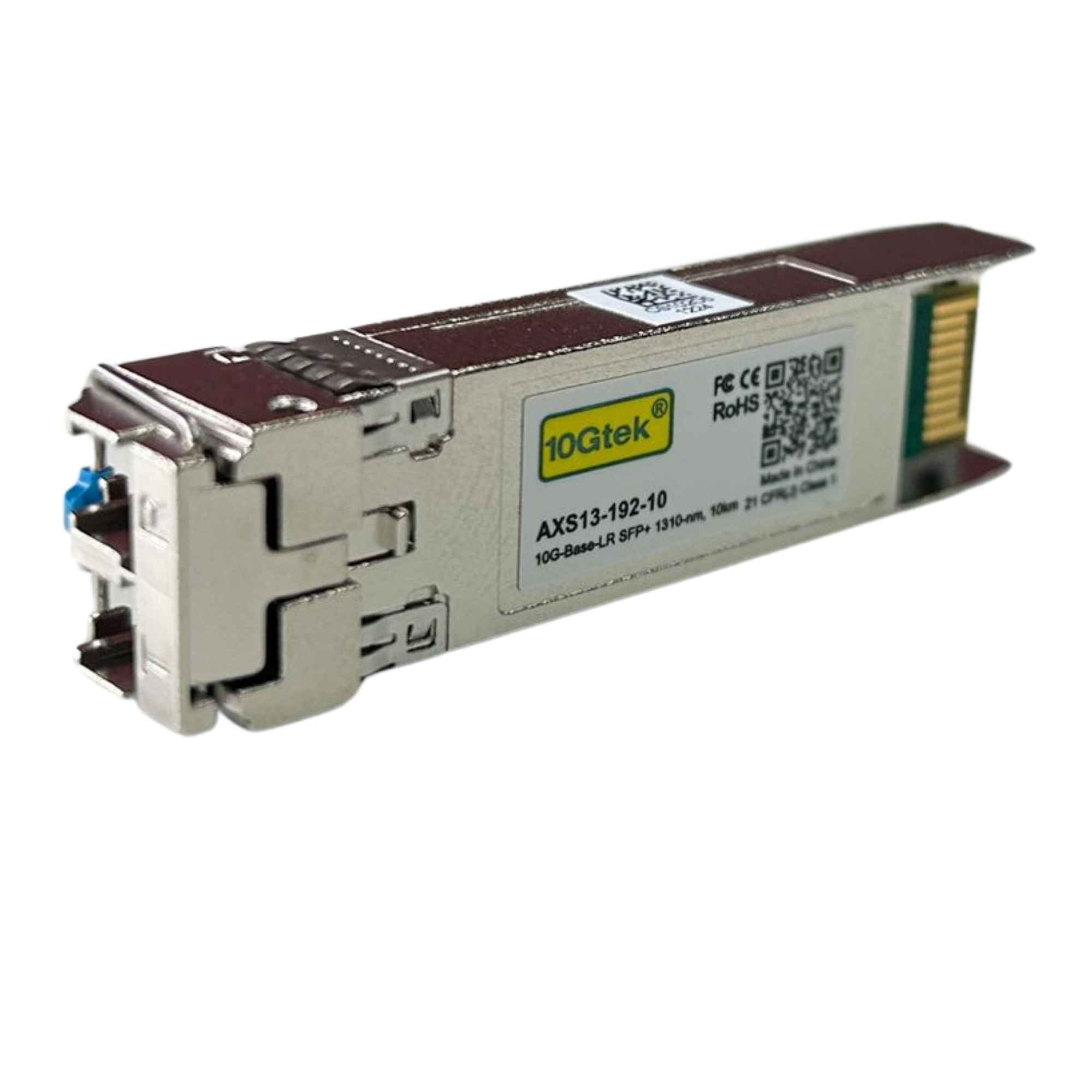 Módulo SFP+ de fibra óptica 1310nm 10km monomodo – 10Gtek AXS13-192-10