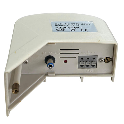 Adaptador de corriente 12V 2A uso en exteriores