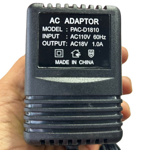 Adaptador AC 18V 1A