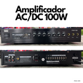 Amplificador Hi Fi AC/DC PAD-100 de 100W con USB SD FM BT
