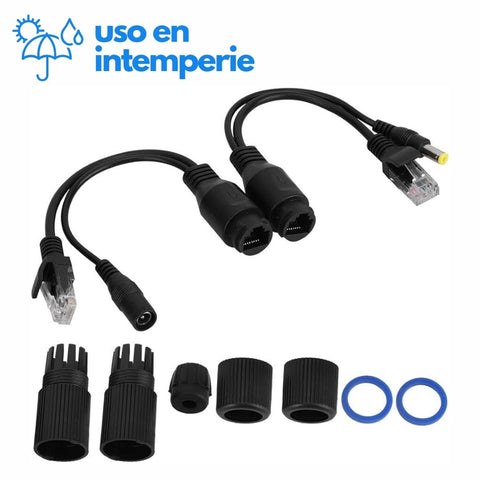 Inyector y divisor PoE Weatherproof – PS-D-BW