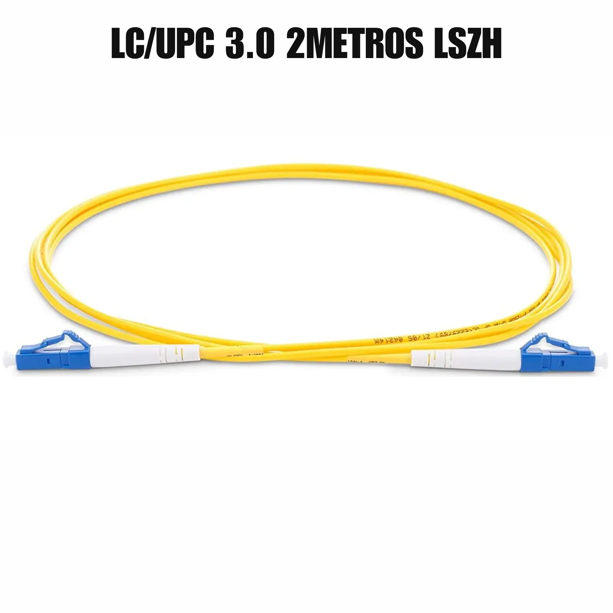 Patch Cord de fibra óptica LC/UPC 3.0 2M LSZH
