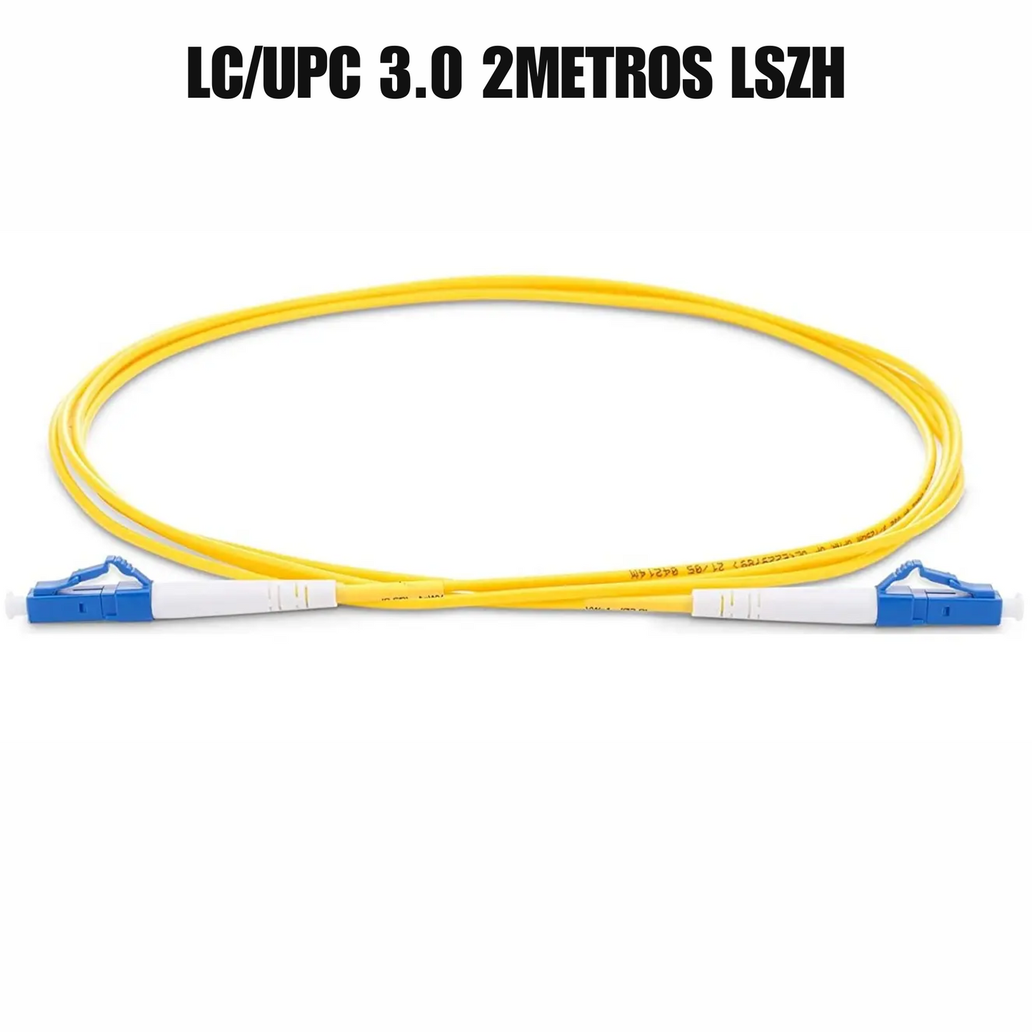 Patch Cord de fibra óptica LC/UPC 3.0 2M LSZH