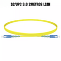 Patch Cord de fibra óptica SC/UPC 3.0 2M LSZH