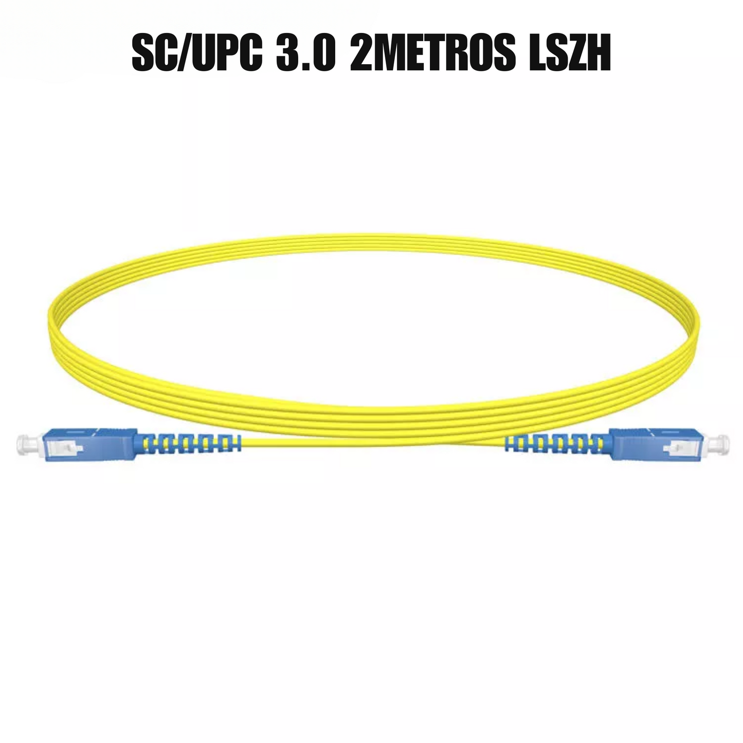 Patch Cord de fibra óptica SC/UPC 3.0 2M LSZH