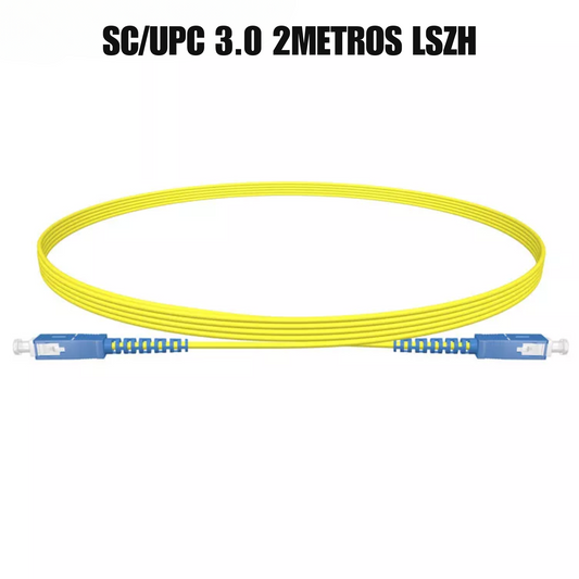 Patch Cord de fibra óptica SC/UPC 3.0 2M LSZH