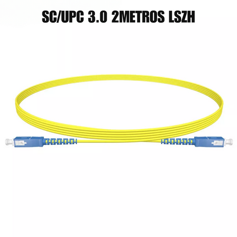 Patch Cord de fibra óptica SC/UPC 3.0 2M LSZH