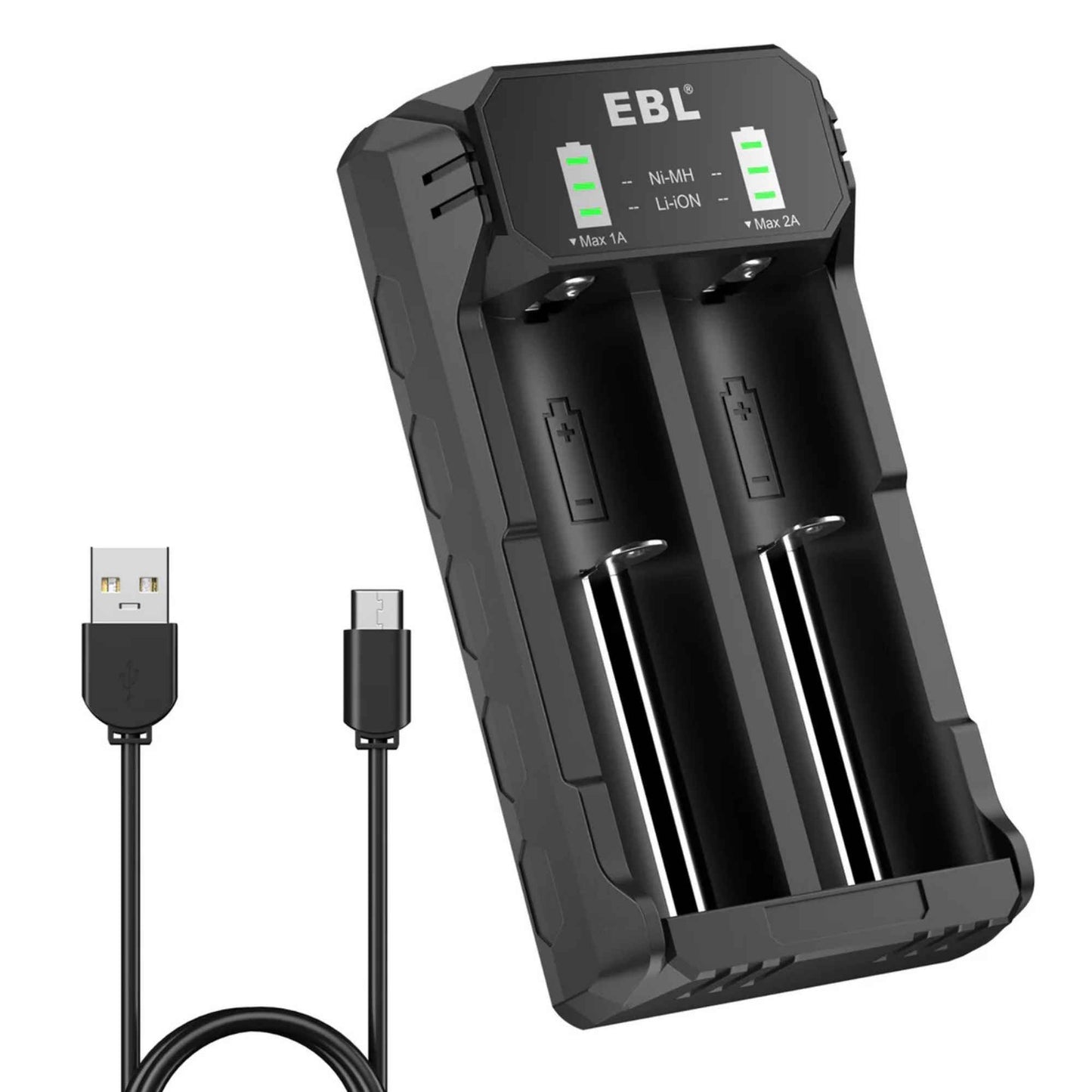 Cargador universal para baterías de litio, Ni-Mh y Ni-Cd