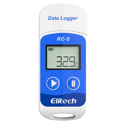 Data logger RC-5 registrador de temperatura con interfaz USB para descarga de datos