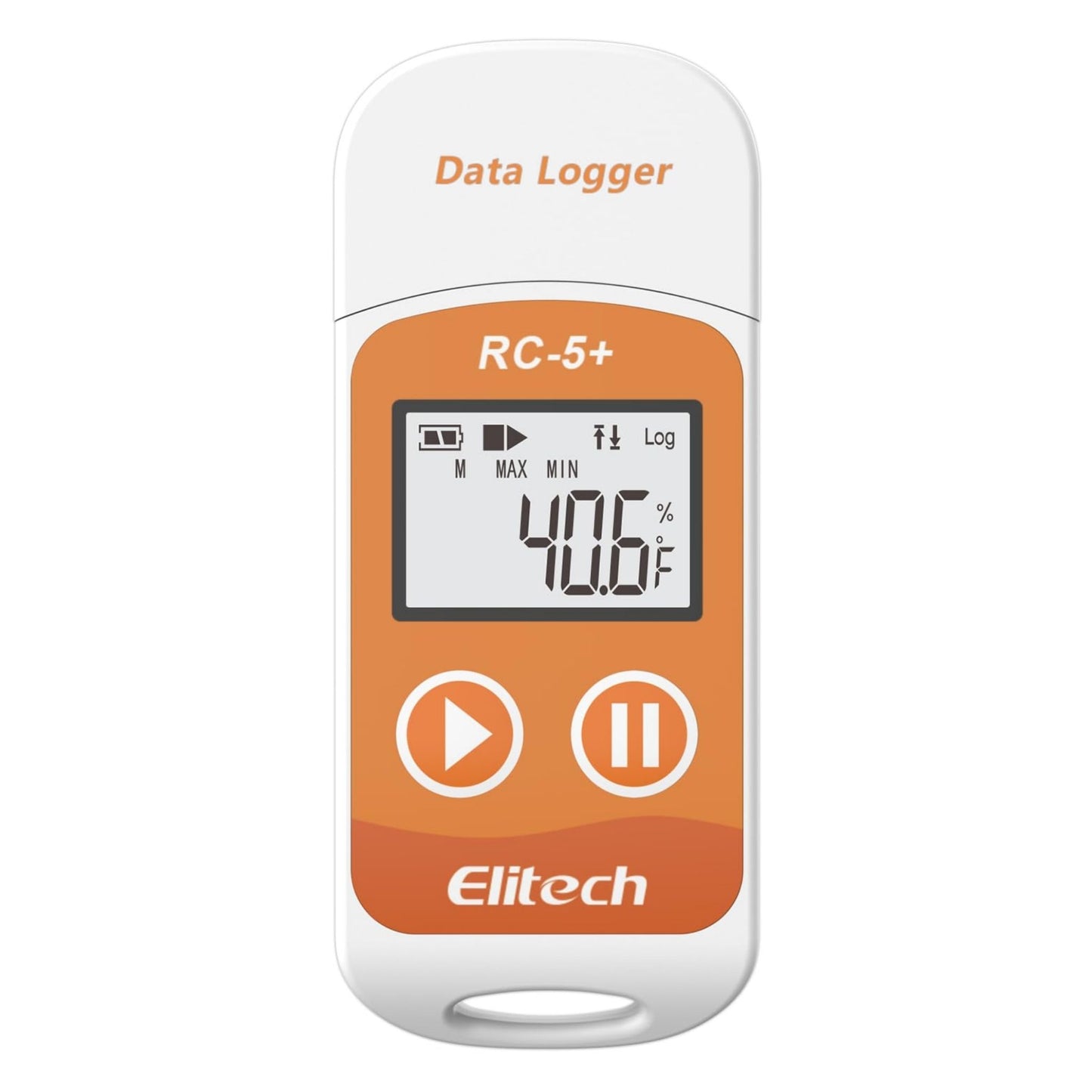 Data logger de temperatura USB reutilizable Elitech RC-5+