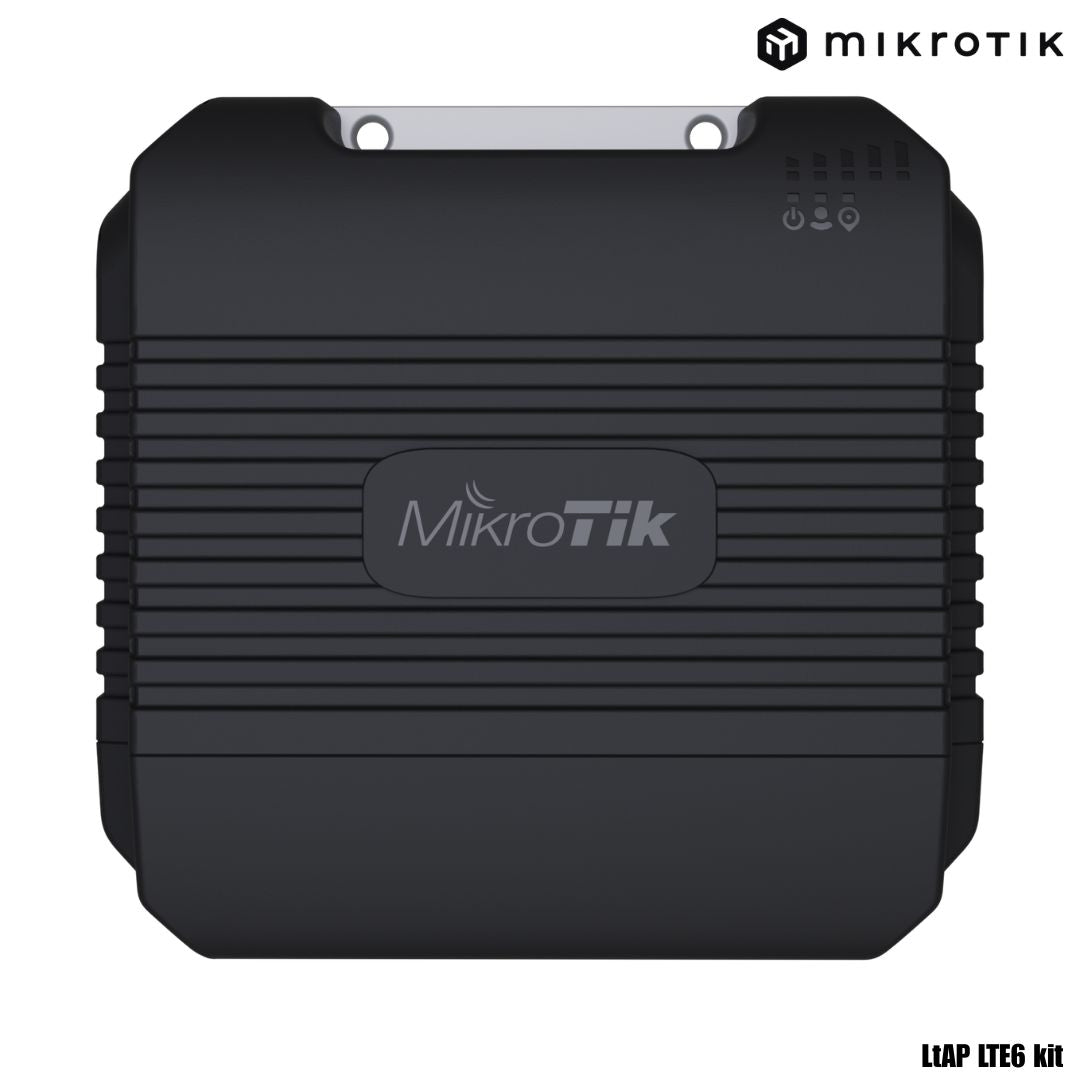 Router MikroTik LtAP LTE6 kit (LtAP-2HnD&FG621-EA) | 4G LTE Cat6 Móvil + GPS | 3 Ranuras SIM