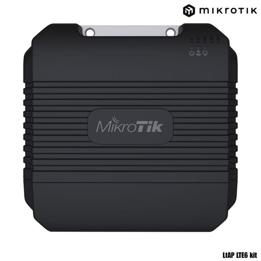 Router MikroTik LtAP LTE6 kit (LtAP-2HnD&FG621-EA) | 4G LTE Cat6 Móvil + GPS | 3 Ranuras SIM
