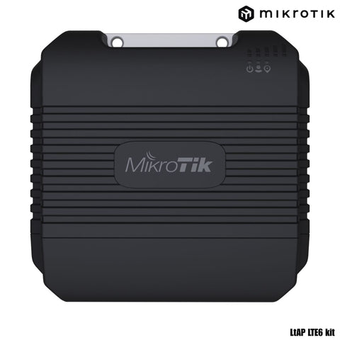 Router MikroTik LtAP LTE6 kit (LtAP-2HnD&FG621-EA) | 4G LTE Cat6 Móvil + GPS | 3 Ranuras SIM