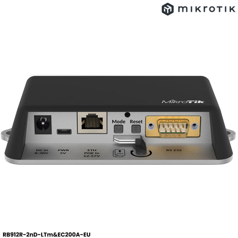 Router 4G exterior con GPS Mikrotik LtAP mini LTE kit