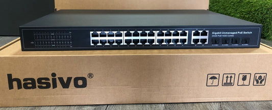 Switch 24 puertos Gigabit PoE 4 puertos GE Combo uplink S5800P-24G-4TC