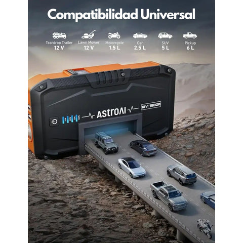 Arrancador de batería para carro