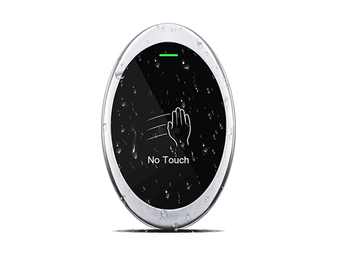 Botón de salida Waterproof NO TOUCH, ajuste de distancia, retardo de tiempo, forma de elipse – SBUTTON200-X