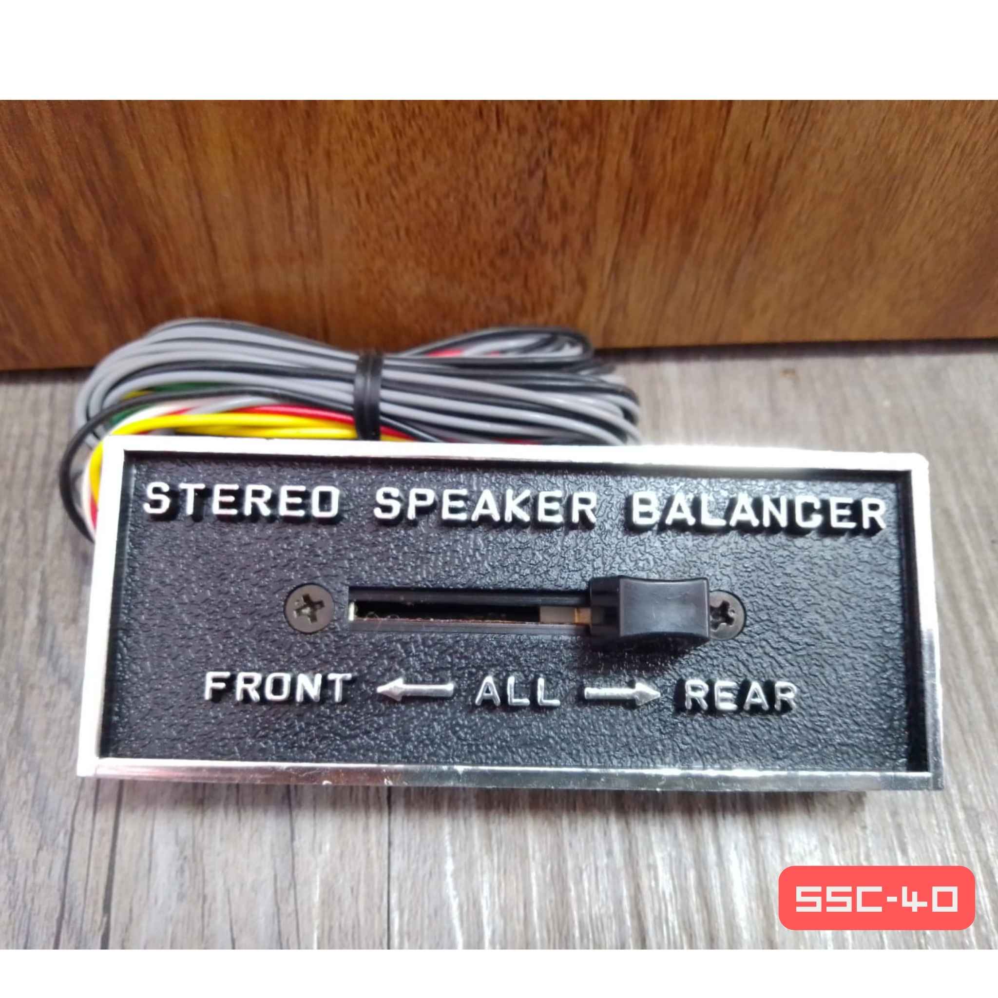 Selector de bocina estéreo para carro
