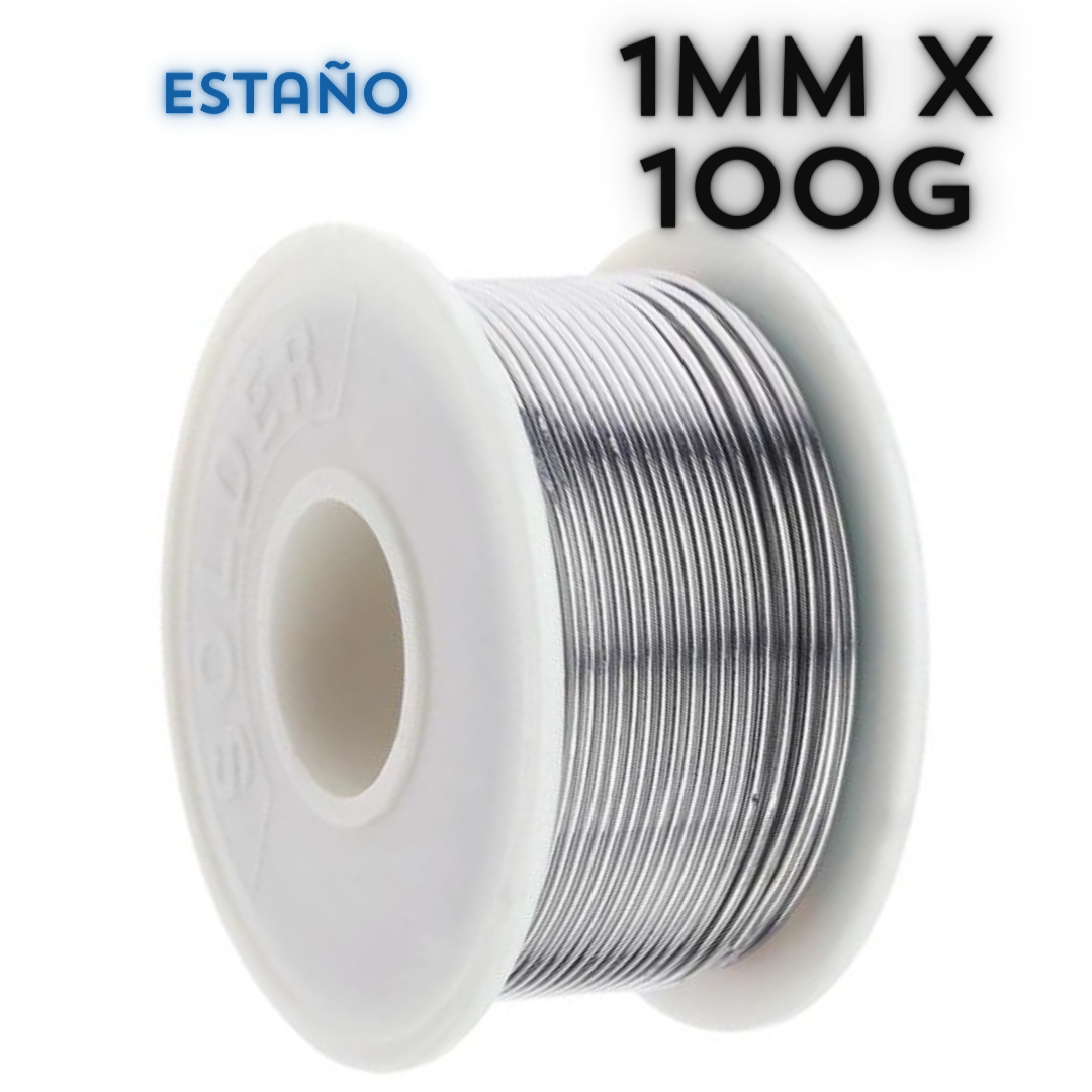 Soldadura de estaño 30/70 en rollo de 100g Kuwes SW-1-100G