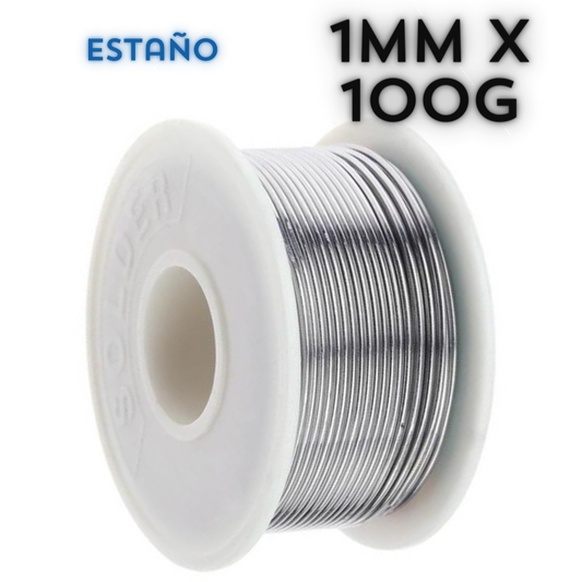 Soldadura de estaño 30/70 en rollo de 100g Kuwes SW-1-100G