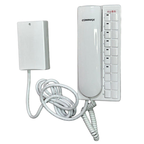 Teléfono para sala de control de ascensores con 7 botones