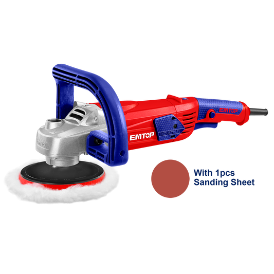 Pulidora angular eléctrica de 7" 1400W