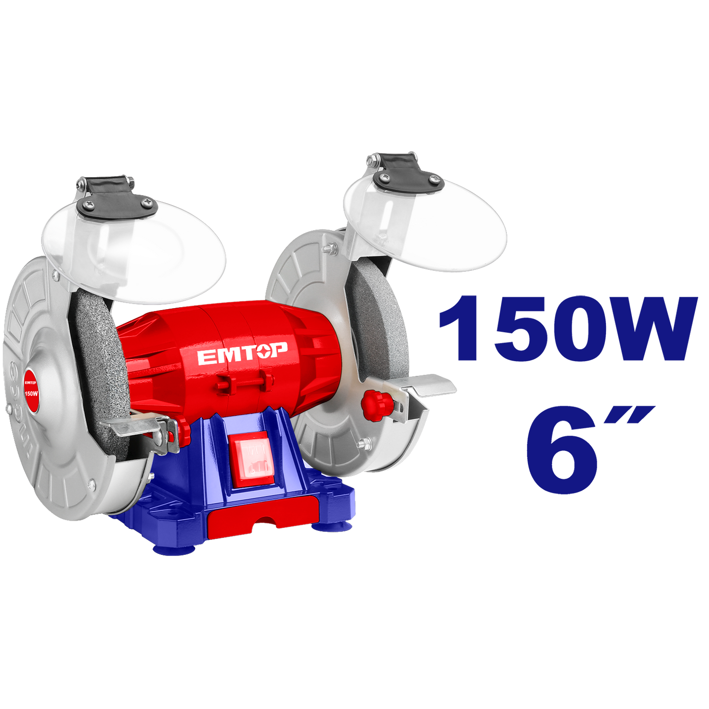 Esmeril de banco de 6” 150W 3450rpm