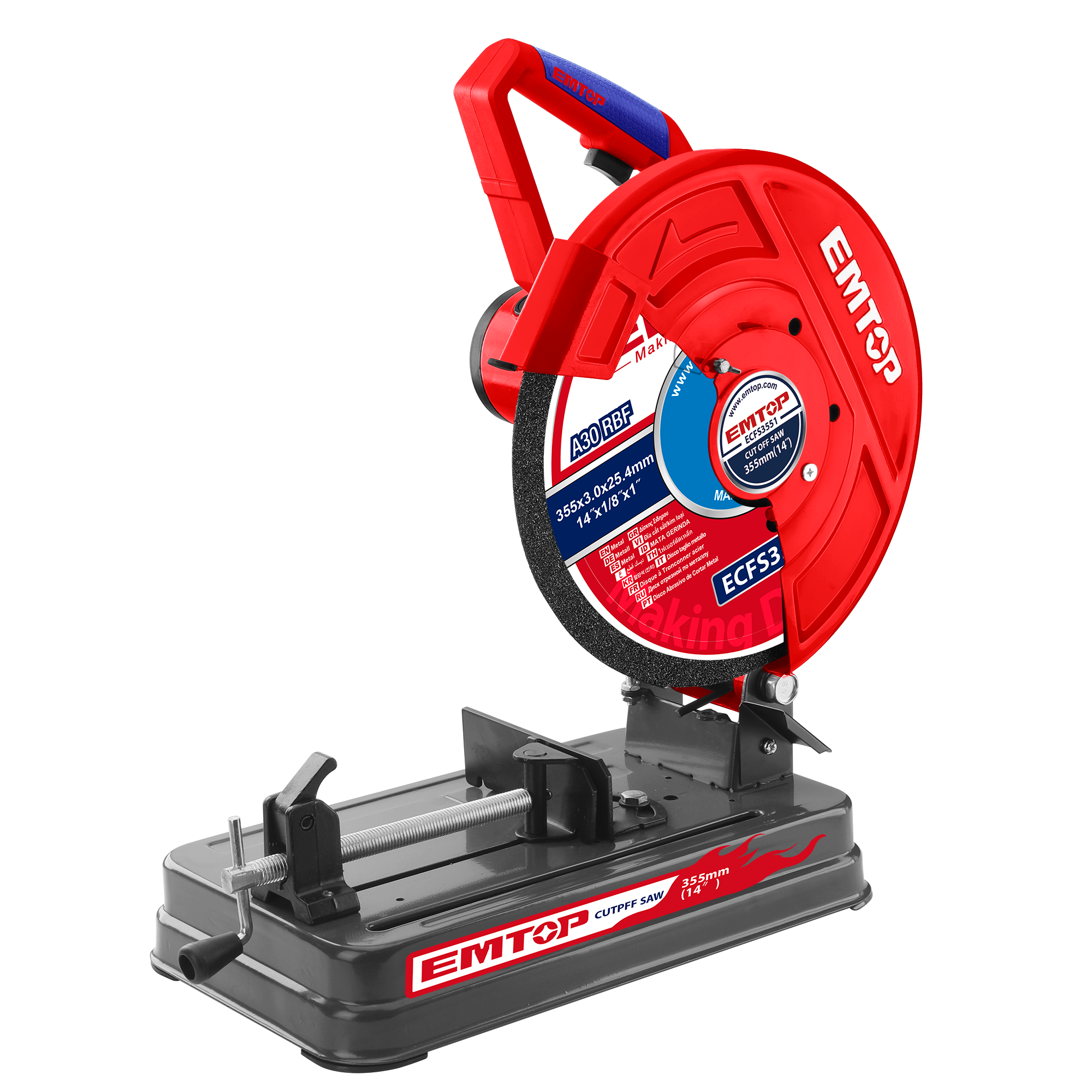 Sierra tronzadora de 14” 2350W