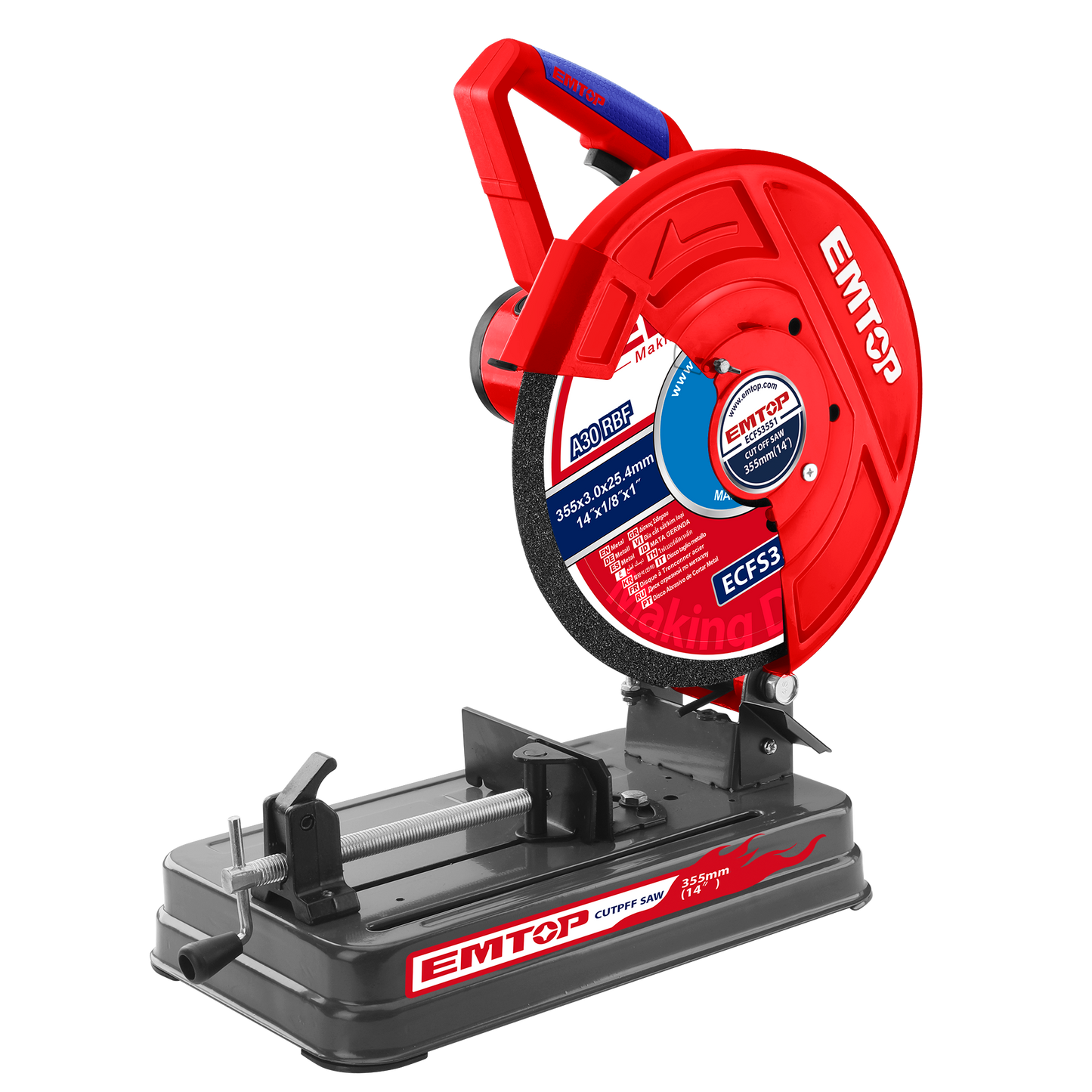 Sierra tronzadora de 14” 2350W