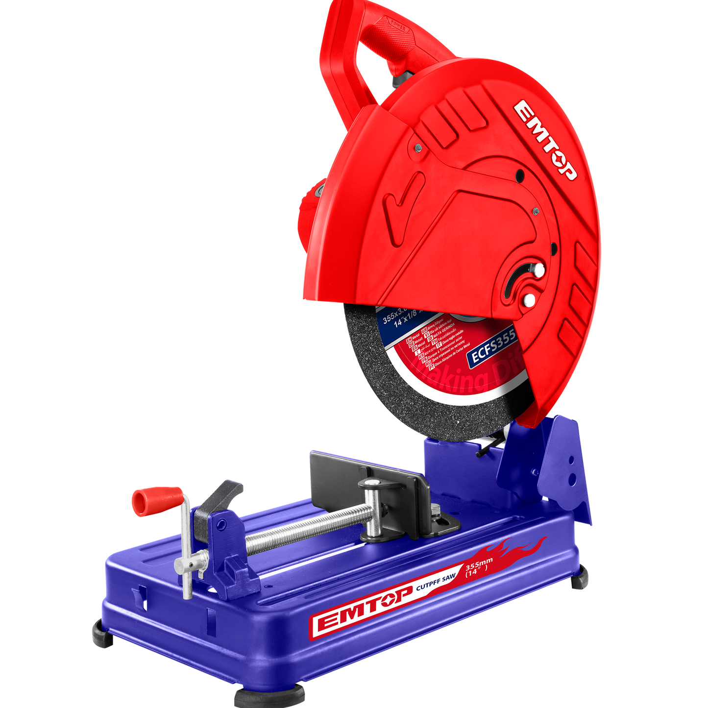 Sierra tronzadora INDUSTRIAL de 14” 2400W Emtop ULCFS35528