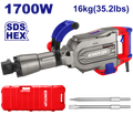 Martillo demoledor industrial EMTOP ULDBRH1701 de 1700W