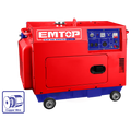 Generador diesel silencioso 5.5kW 9.0HP Emtop ULDGRS511