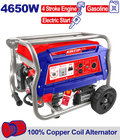 Generador a gasolina de 4650 watts motor 4T EMTOP ULGGRD4511