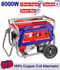 Generador a gasolina de 8000 watts motor 4T EMTOP ULGGRD8011