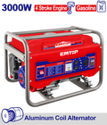 Generador a gasolina de 3000 watts motor 4T